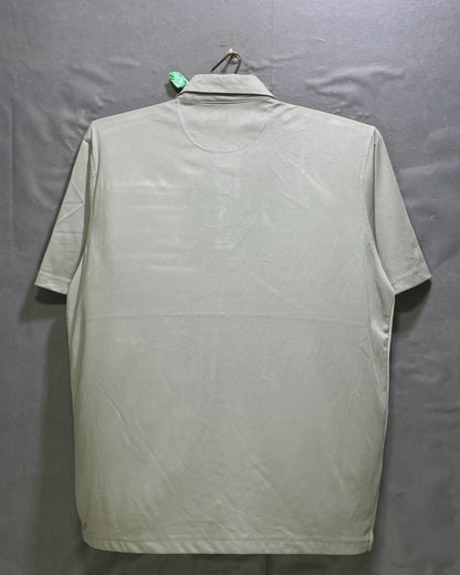Haggar Gray Sport Polo T Shirt For Men L | Preloved Labels