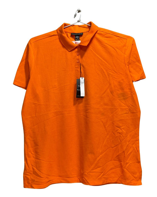 Prim+Preux Orange Cotton Jersey Sport For Women T Shirt XX Large - Preloved Labels