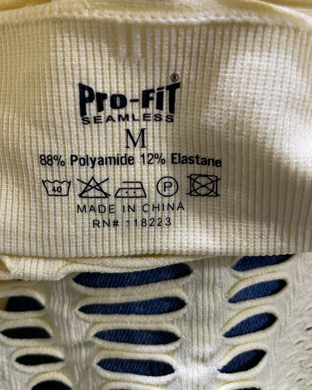 Pro Fit Yellow Bra For Women Medium - Preloved Labels