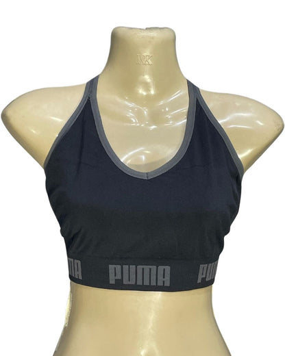 Puma Black Bra For Women L - Preloved Labels