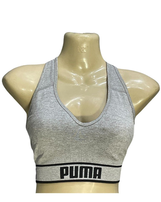 Puma Gray Bra For Women Medium - Preloved Labels
