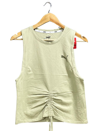 Puma Green Sport For Women Vest T Shirt S - Preloved Labels
