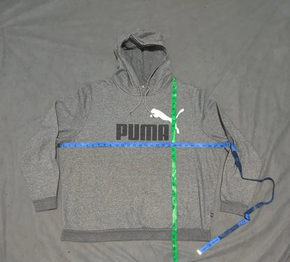 Puma Men Cotton Fleece Gray Hoodie 2XL – Preloved Labels (view 4)