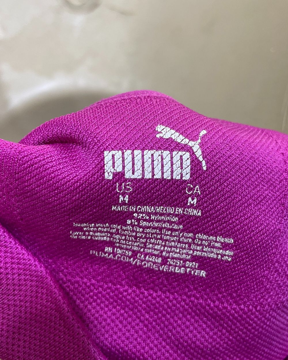 Puma Pink Bra For Women Medium - Preloved Labels