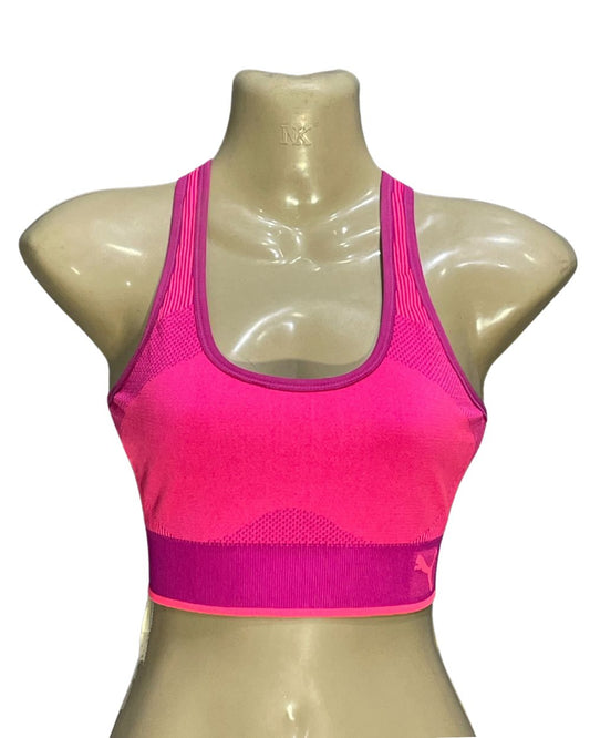 Puma Pink Bra For Women Small - Preloved Labels
