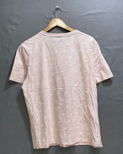 Puma Pink Cotton Jersey Sport For Women T Shirt Large - Preloved Labels