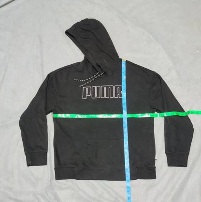 Puma Women Cotton Fleece Black Hoodie S – Preloved Labels (view 4)