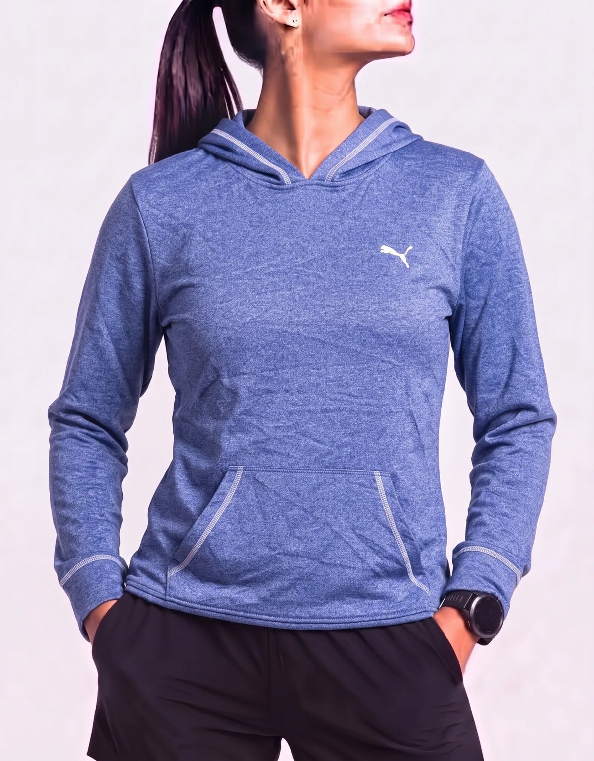 Puma Women Polyester Blue Hoodie XL – Preloved Labels