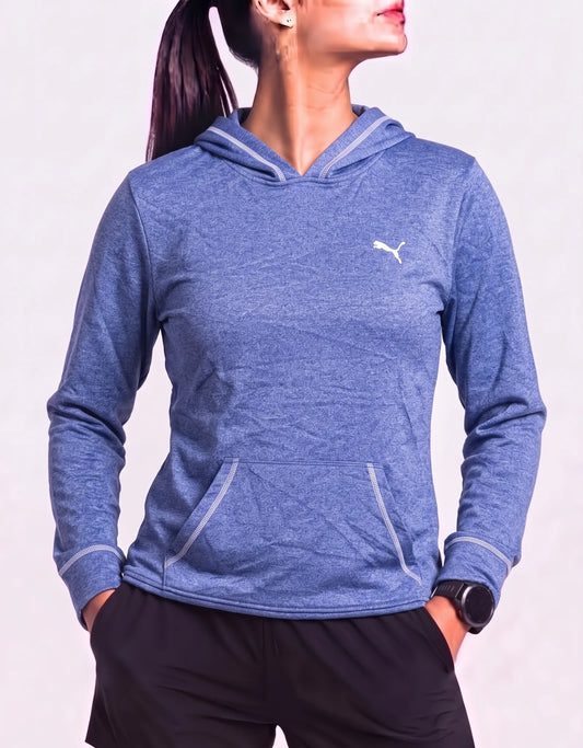 Puma Women Polyester Blue Hoodie XL – Preloved Labels