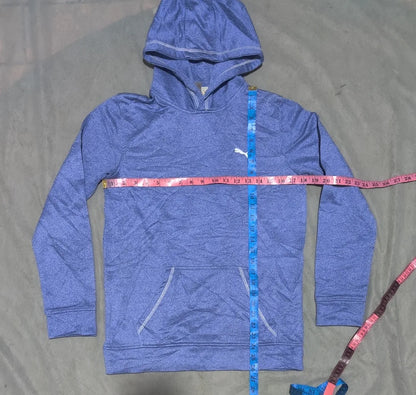 Puma Women Polyester Blue Hoodie XL – Preloved Labels (view 4)