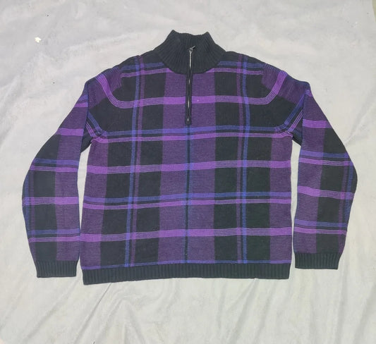 Ralph Lauren Fleece Purple Sweater XL – Preloved Labels (view 2)