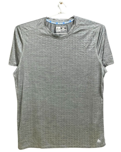 RBX Gray Slim Fit For Men Sports T Shirt L - Preloved Labels