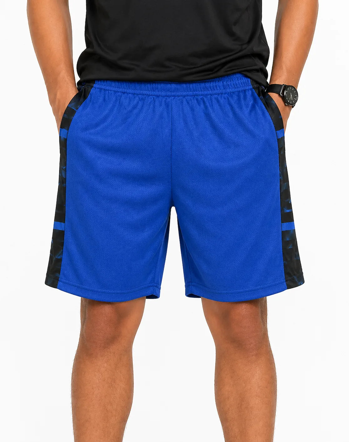 Real Essentials Men Sport Blue Short – Preloved Labels