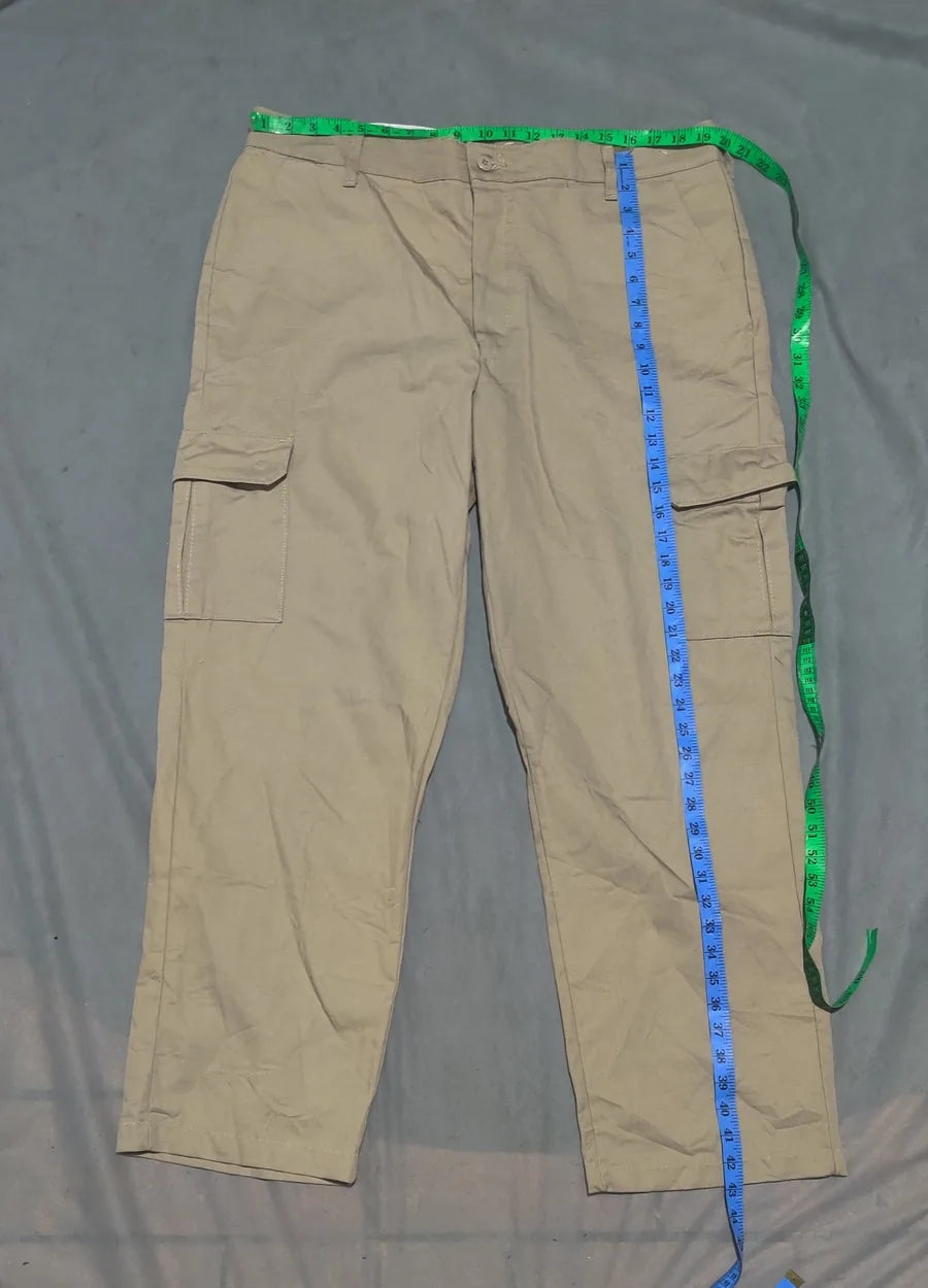 Red Cap Men Cream Cotton Cargo Pant XL – Preloved Labels (view 5)