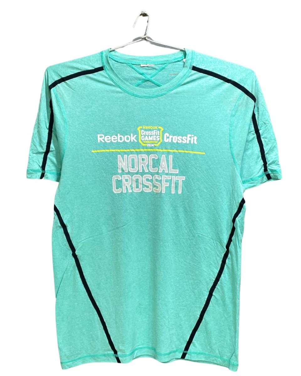 Reebok Blue For Men Sports T Shirt L - Preloved Labels