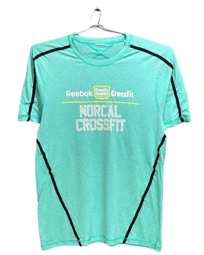 Reebok Blue For Men Sports T Shirt L - Preloved Labels