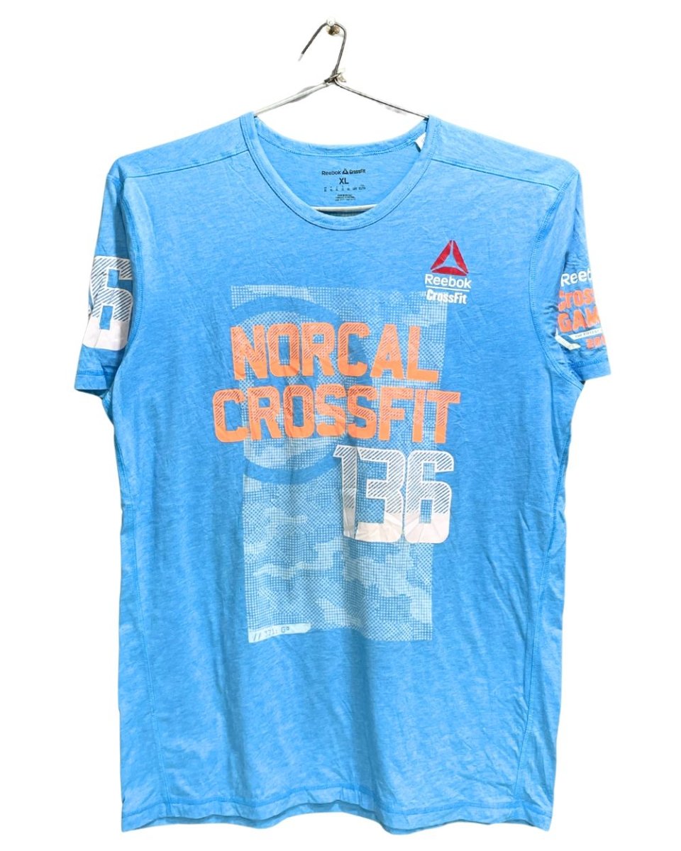 Reebok Blue For Men Sports T Shirt XL - Preloved Labels