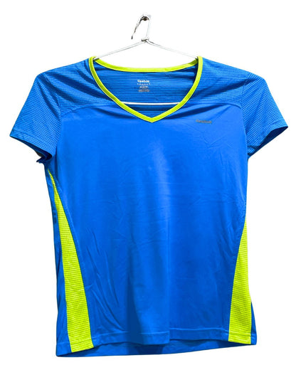 Reebok Blue Sport For Women T Shirt M - Preloved Labels