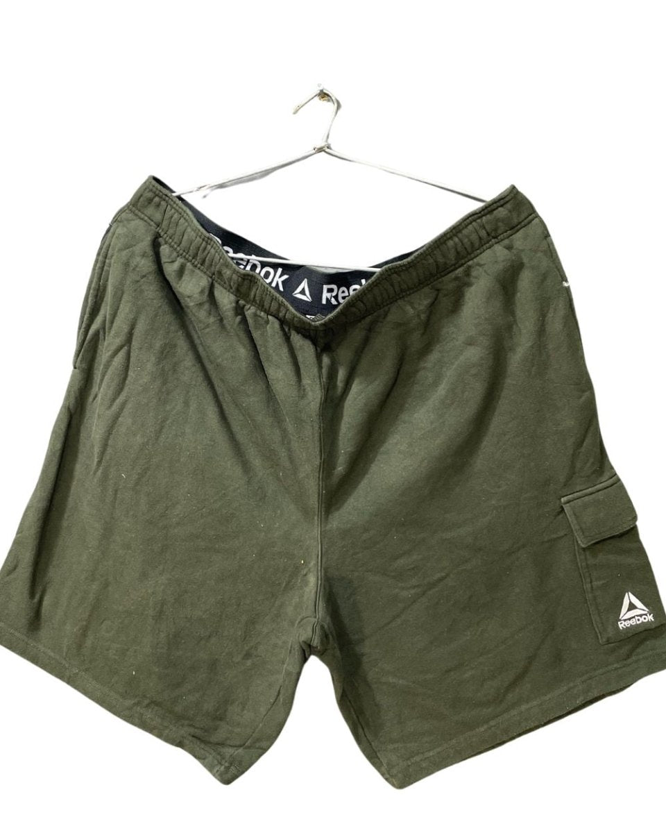 Reebok Green Cotton Fleece Short For Men 3X Large - Preloved Labels