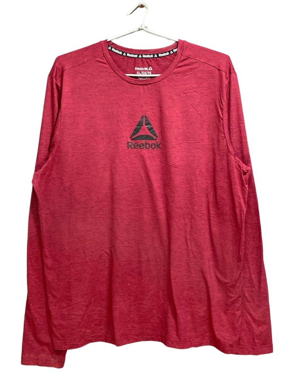 Reebok Maroon For Men Sports T Shirt XL - Preloved Labels