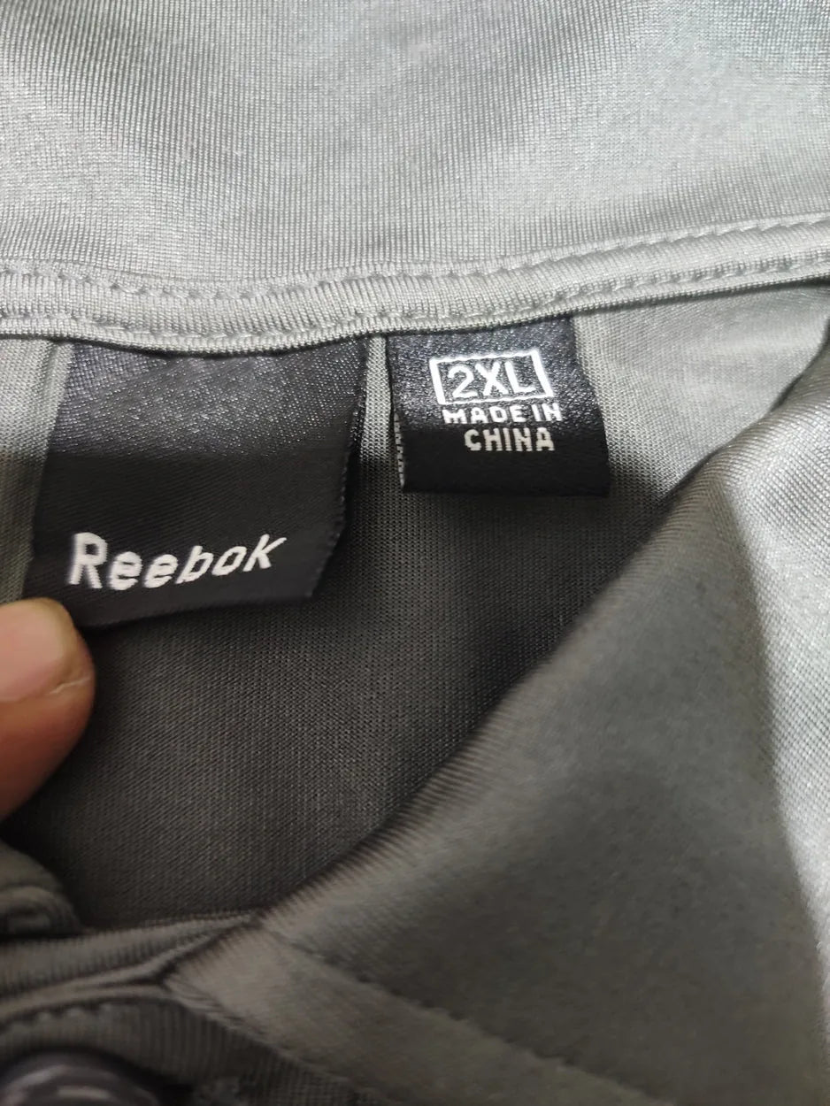 Reebok Men Sport Gray Polo T Shirt – Preloved Labels (view 3)
