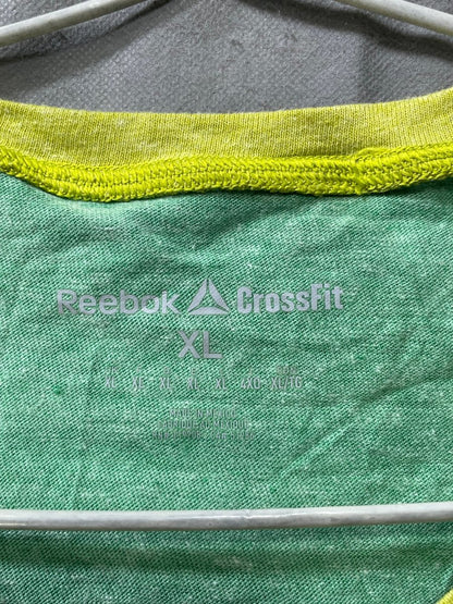Reebok Yellow Cotton T Shirt For Men XL - Preloved Labels