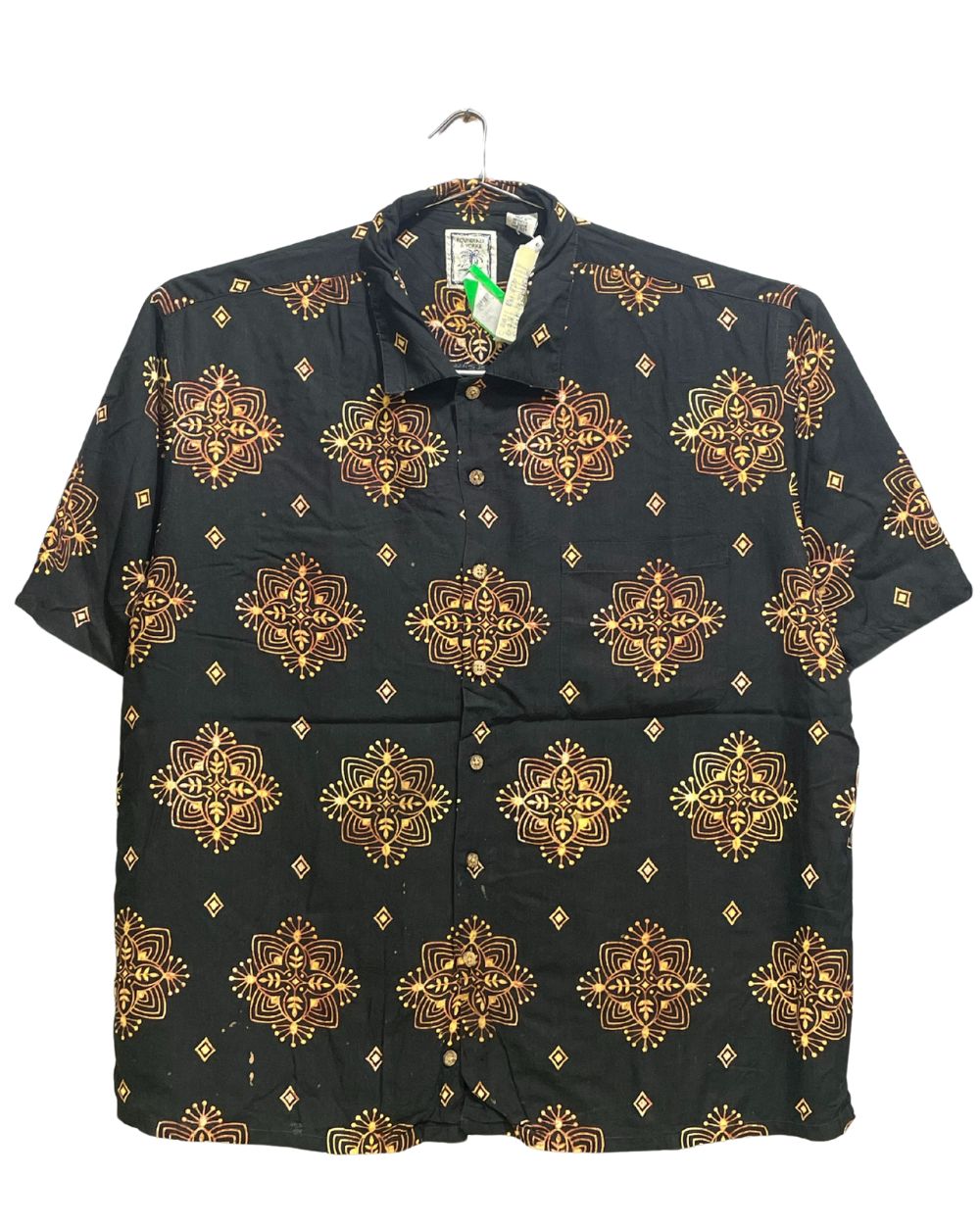 Roundtree & Yorke Black Cotton Jersey Shirt For Men X Large - Preloved Labels