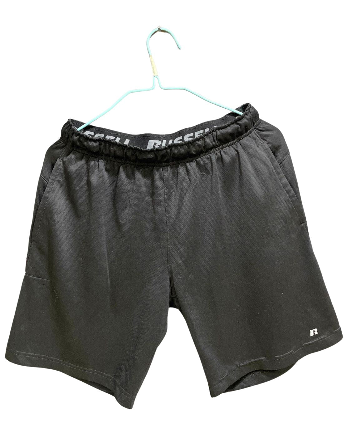 Russell Black Sports Short For Men M - Preloved Labels