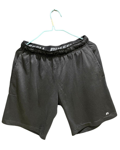 Russell Black Sports Short For Men M - Preloved Labels
