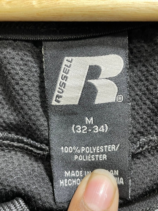 Russell Black Sports Short For Men M - Preloved Labels