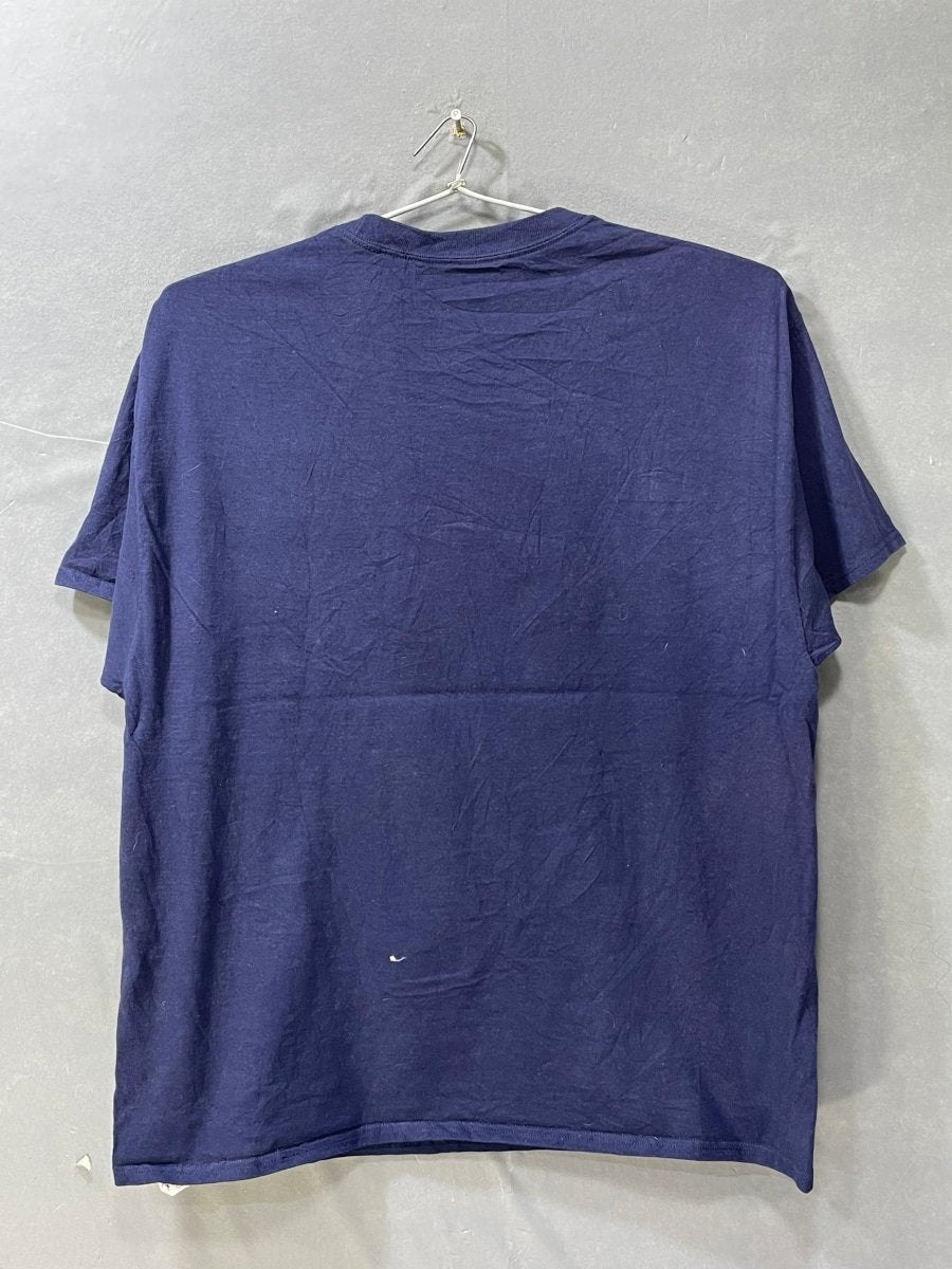 Russell Blue Cotton T Shirt For Men XL - Preloved Labels