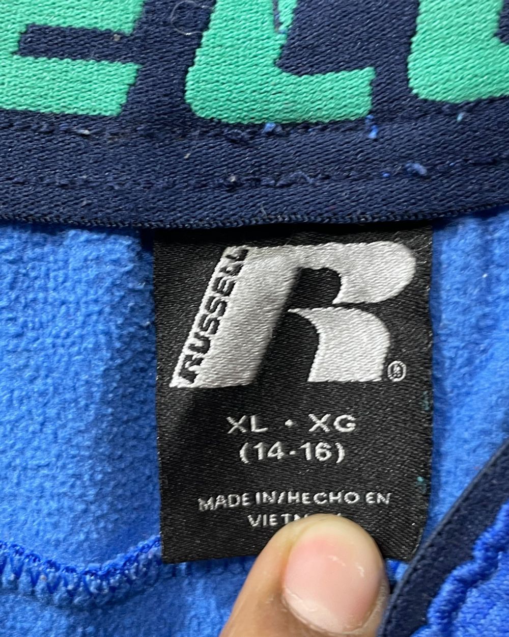 Russell Blue Polyester Jersey For Boy 16 Years - Preloved Labels
