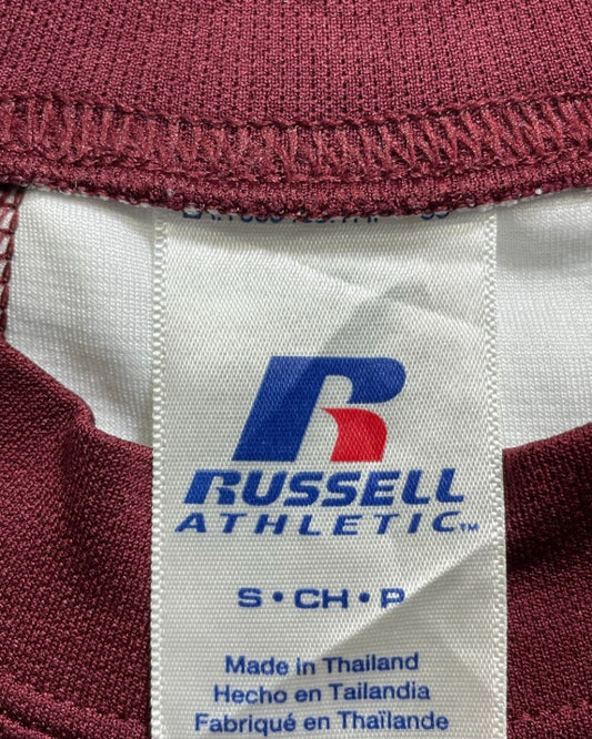 Russell Maroon For Men Sports T Shirt S - Preloved Labels