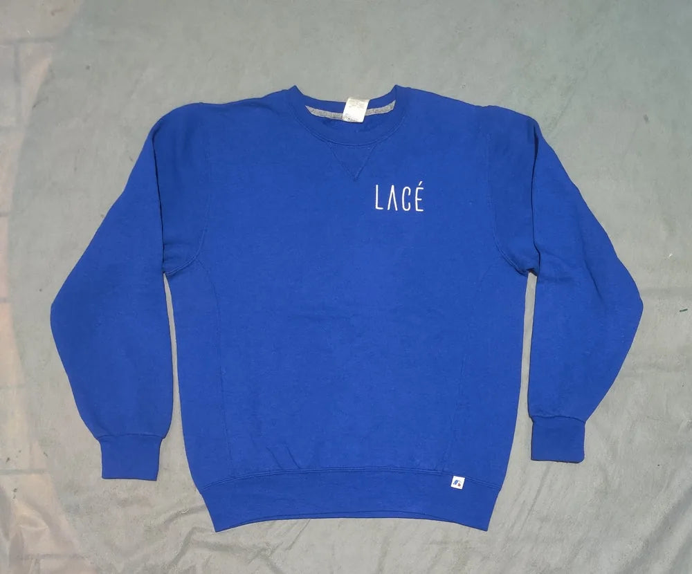 Russell Men Cotton Fleece Blue Sweatshirt M – Preloved Labels (view 2)