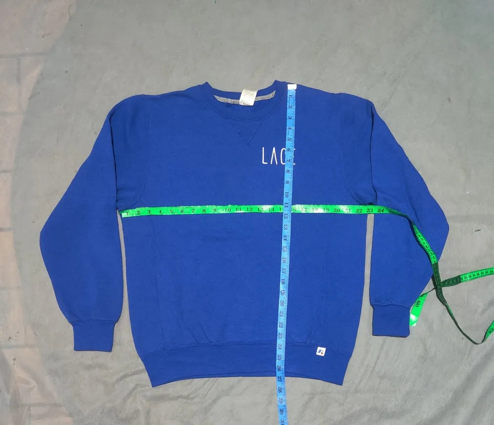 Russell Men Cotton Fleece Blue Sweatshirt M – Preloved Labels (view 4)