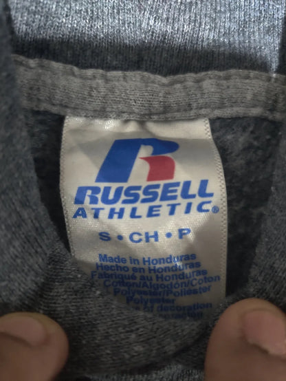 Russell Men Cotton Fleece Gray Hoodie S – Preloved Labels (view 3)