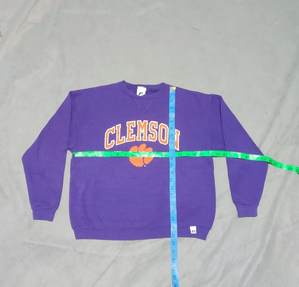 Russell Women Cotton Fleece Purple Sweatshirt S – Preloved Labels (view 4)