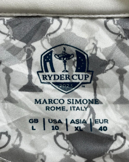 Ryder Cup White Sport For Women Polo T Shirt L - Preloved Labels