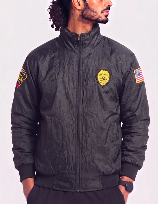Security Men Black Jacket – Preloved Labels
