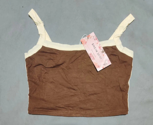 SHEIN Women Brown Sport Bra XS – Preloved Labels (view 2)