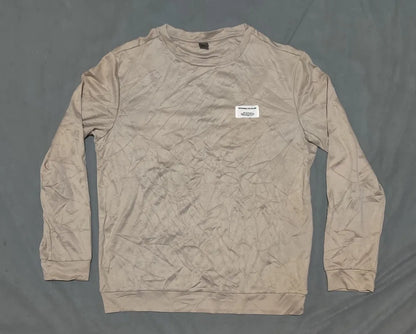 SHEIN Women Polyester Beige Sweatshirt M – Preloved Labels (view 3)