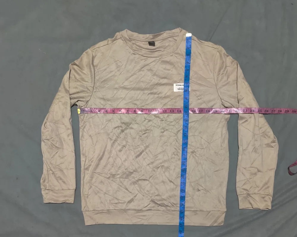 SHEIN Women Polyester Beige Sweatshirt M – Preloved Labels (view 4)