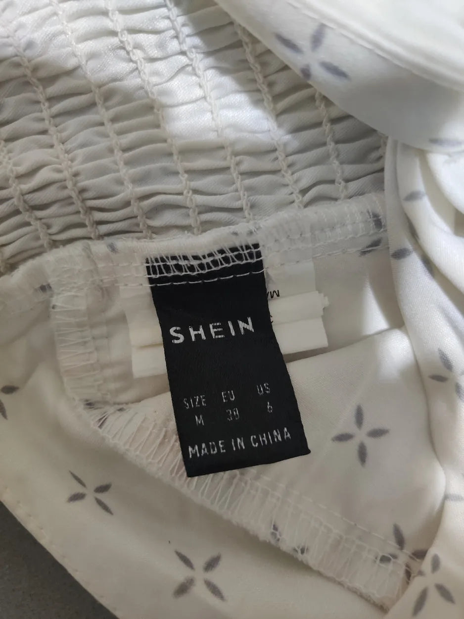 SHEIN Women White Sport Bra M – Preloved Labels (view 3)