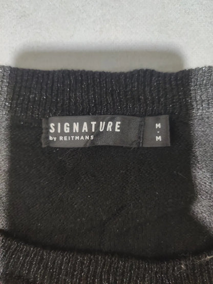 Signature Women Rayon Black Sweater M – Preloved Labels (view 2)