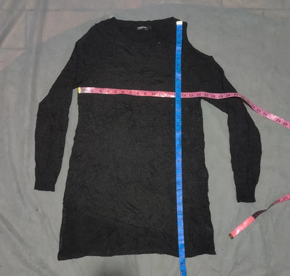 Signature Women Rayon Black Sweater M – Preloved Labels (view 4)