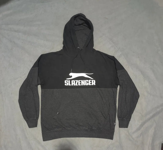Slazenger Men Cotton Fleece Gray Hoodie L – Preloved Labels (view 2)