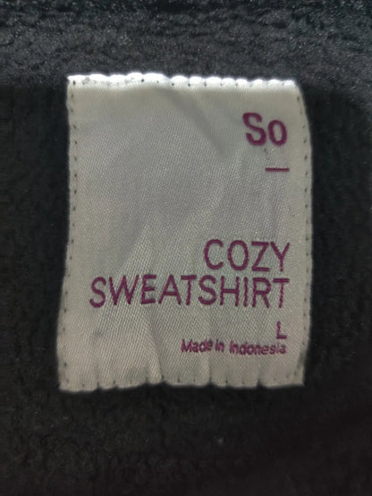 So Women Wool Black Sweatshirt L – Preloved Labels (view 2)