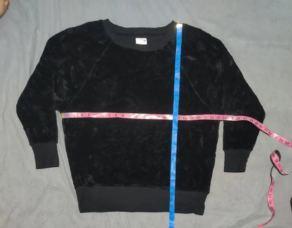 So Women Wool Black Sweatshirt L – Preloved Labels (view 4)