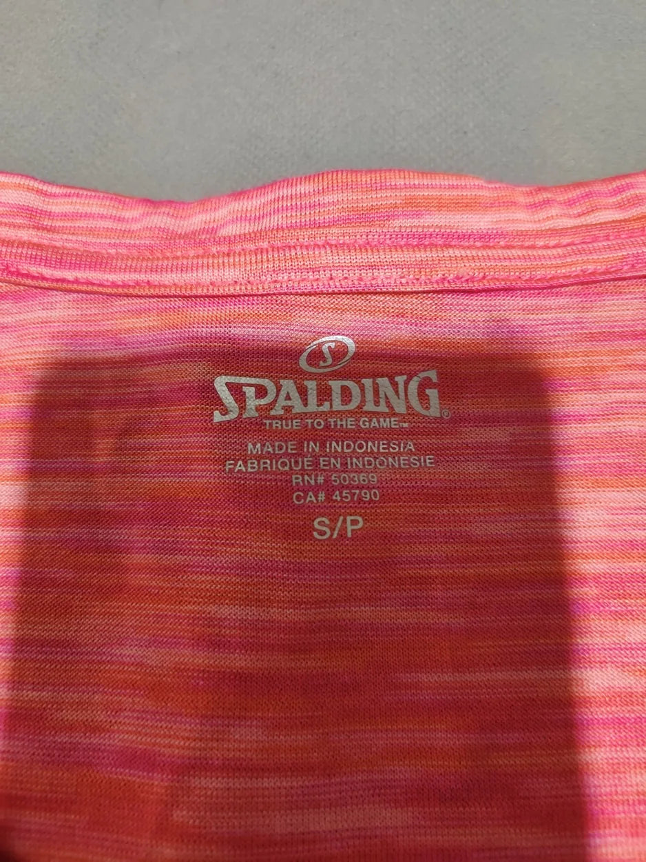 Spalding Women Sport Pink T Shirt S – Preloved Labels (view 3)