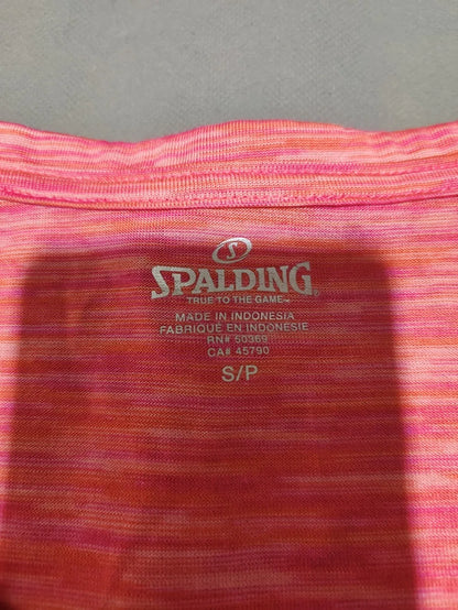 Spalding Women Sport Pink T Shirt S – Preloved Labels (view 3)
